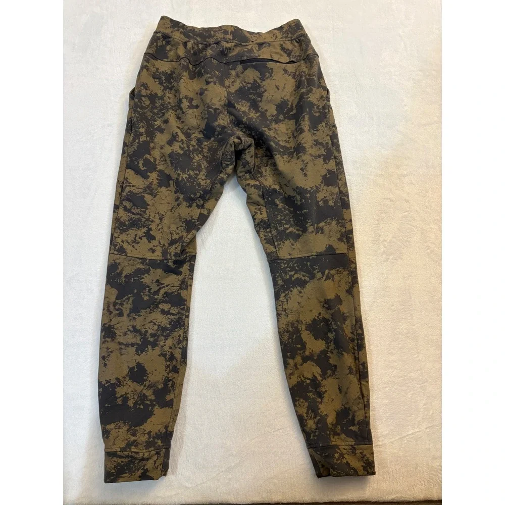 Lululemon City Sweat Jogger Dark Mocha Earth Dye Mens Size Small S Brown Black